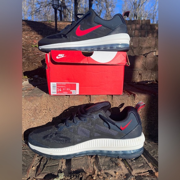 Nike Air Max Genome Obsidian/ University Red Size 14 - Picture 12 of 15